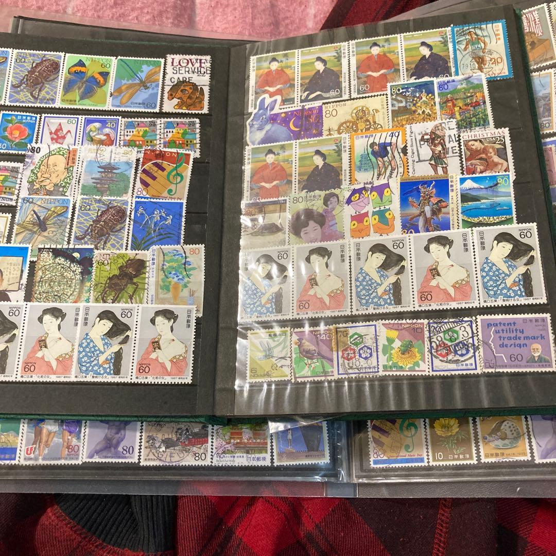 日本 使用済み切手 未使用切手コレクション
