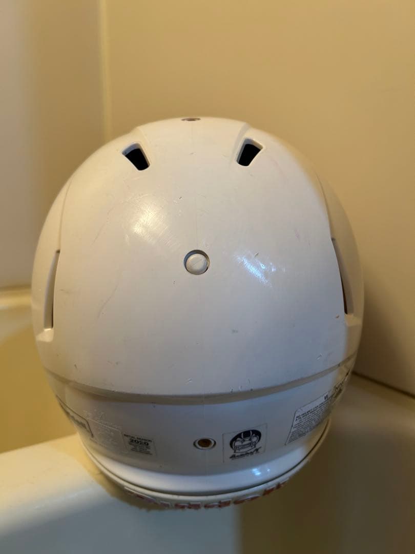 Riddell アメリカンフットボール ヘルメット スピード ホワイト M