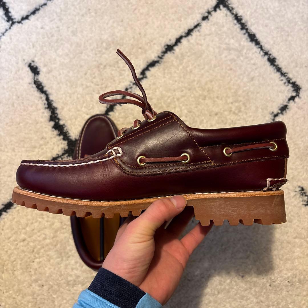 Timberland 3eye バーガンディ