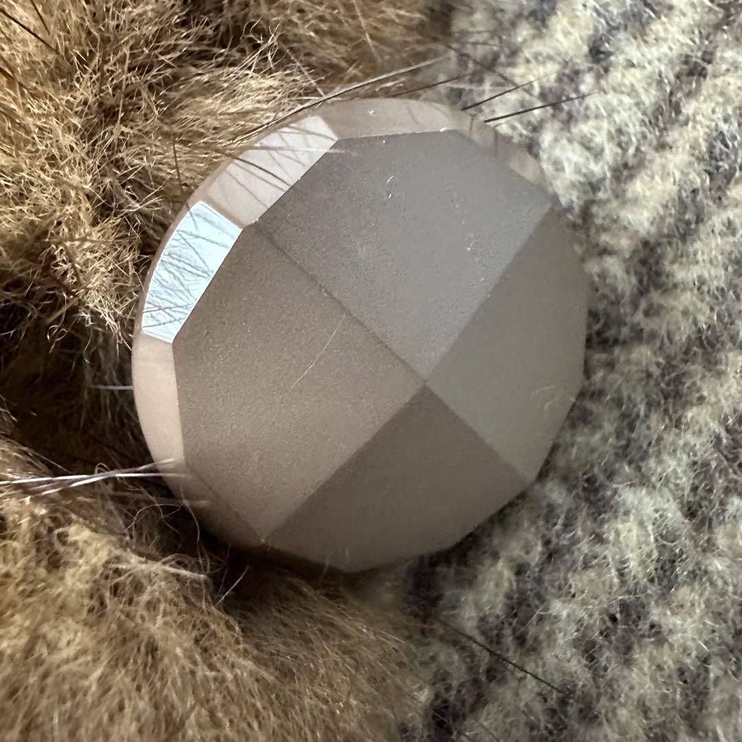 美品 レリアン カシミア ベージュ ファー付き ロングコートM程度