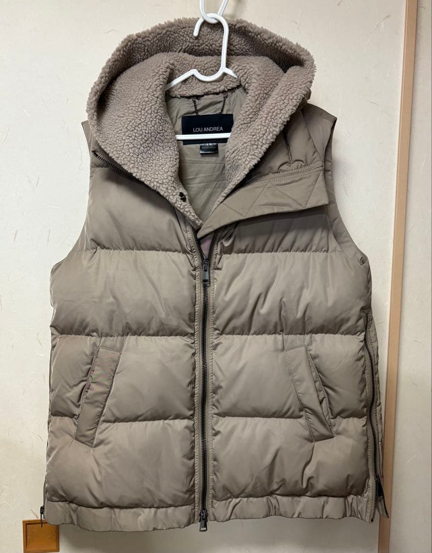 アパルトモン ルーアンドレア２WAY DOWN VEST ベージュ