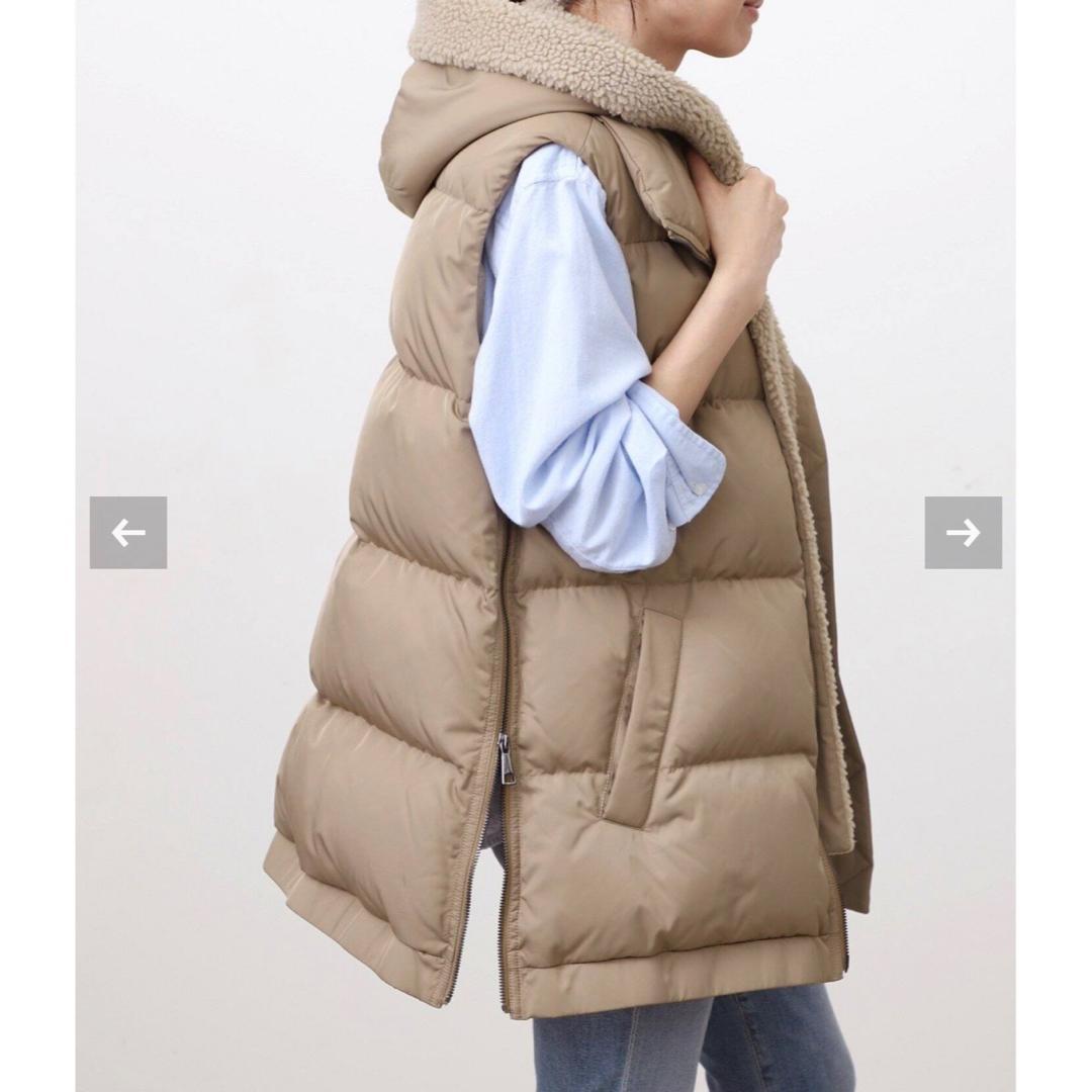 アパルトモン ルーアンドレア２WAY DOWN VEST ベージュ