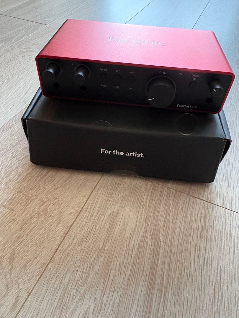 DTM・DAW FOCUSRITE Scarlett 2i2 Gen4