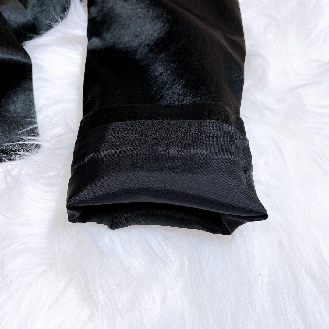 ハザマ 2020-21AW 駆け巡る黒衣コート アセテートVER