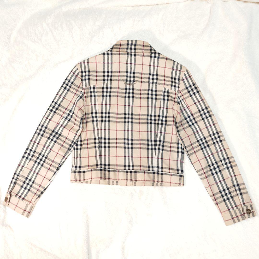 美品✨バーバリーロンドン ジャケット ノバチェック ベージュ レディース M