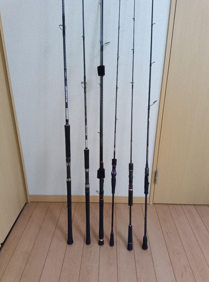 〜中級者向け！オフショアジギング＆ショア対応ロッド6本セット｜ブリ・タチウオ対応