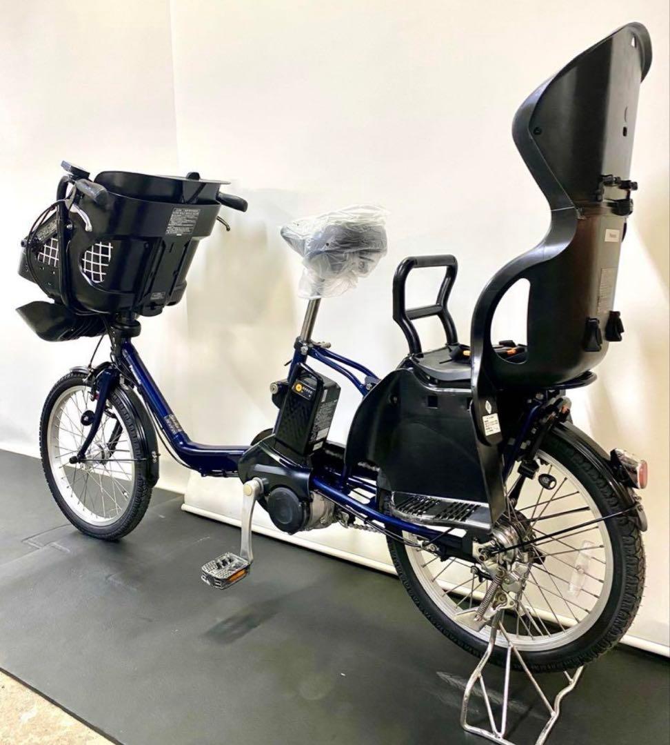 1年保証 新型　パナソニック　ギュットミニ　20インチ　紺色　電動アシスト自転車