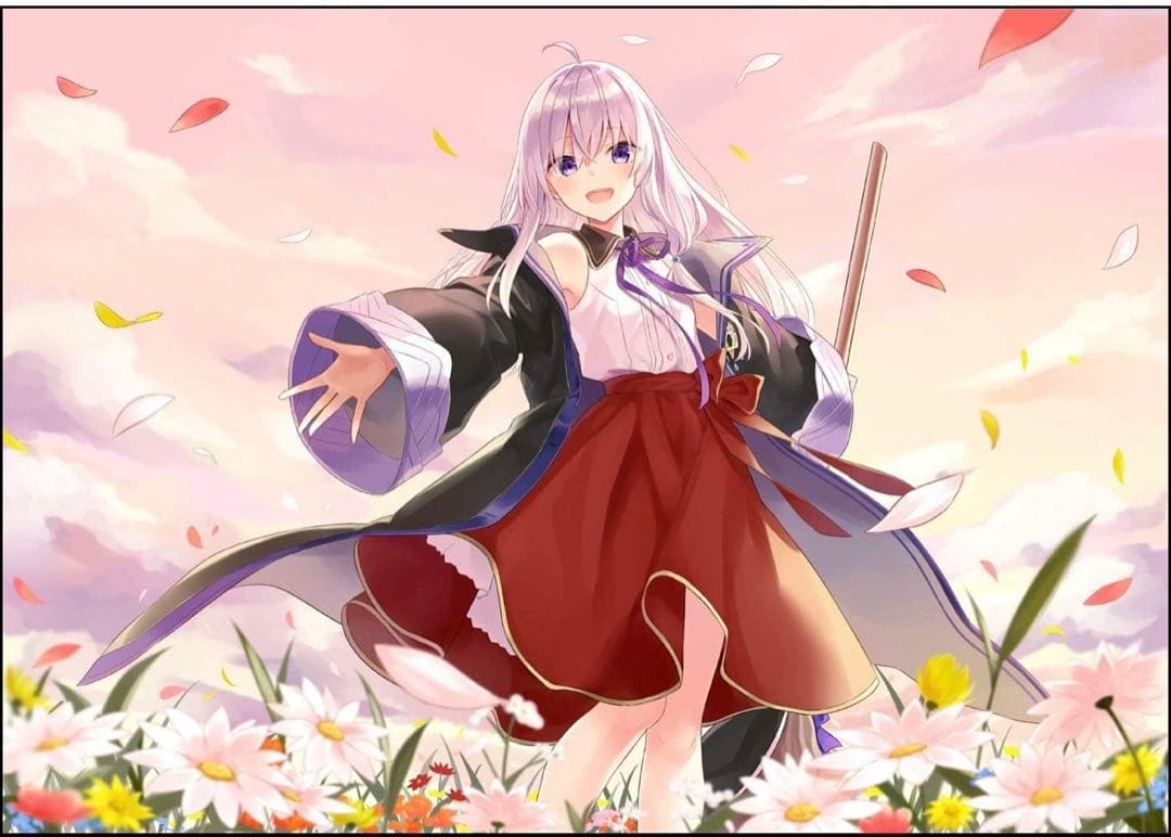 魔女の旅々 高精細複製画付き限定版　製画のみ　イレイナ　あずーる　直筆サイン