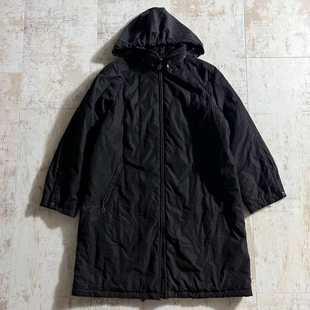 BURBERRY バーバリー 三陽商会 刺繍 総柄 ノバチェック 中綿 コート