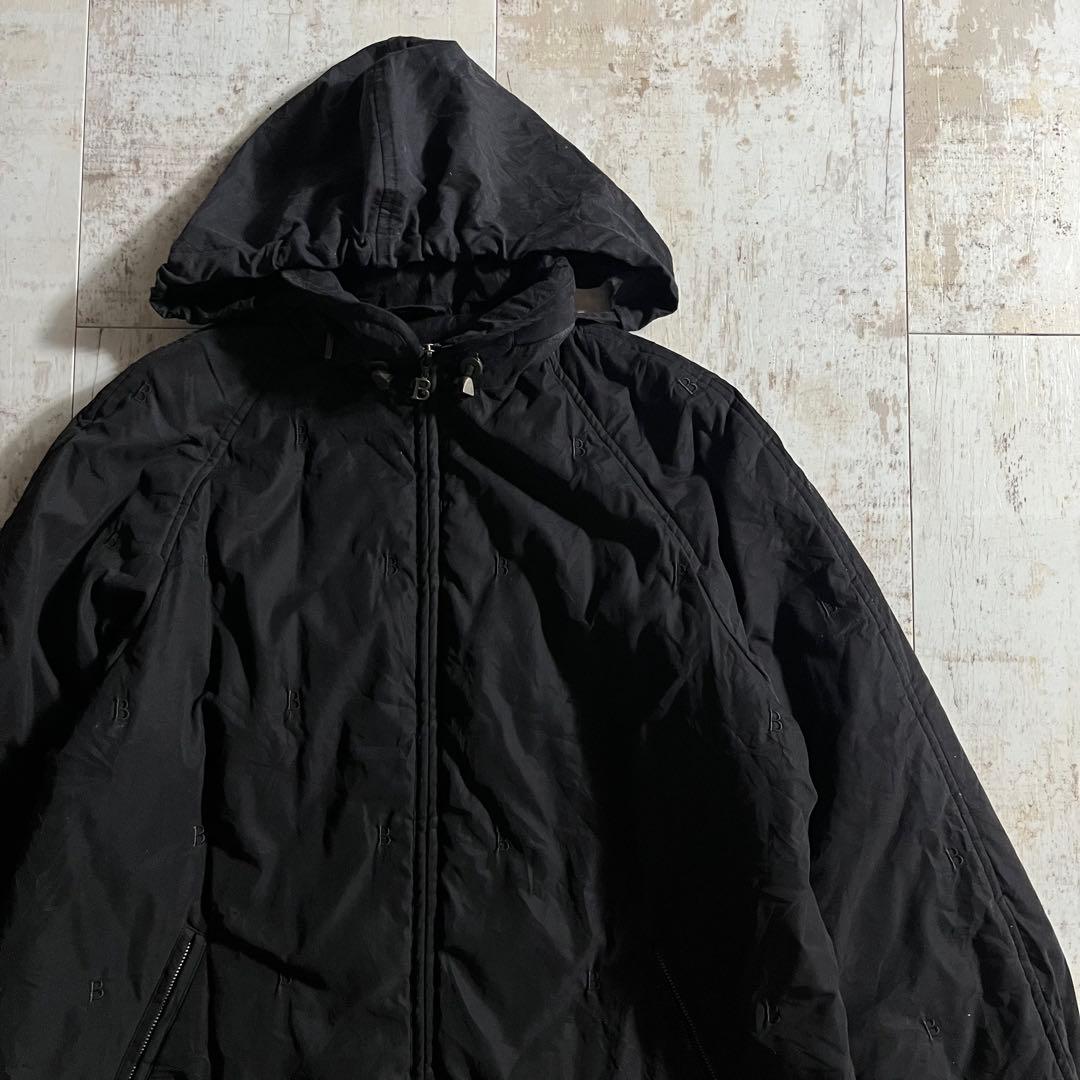 BURBERRY バーバリー 三陽商会 刺繍 総柄 ノバチェック 中綿 コート