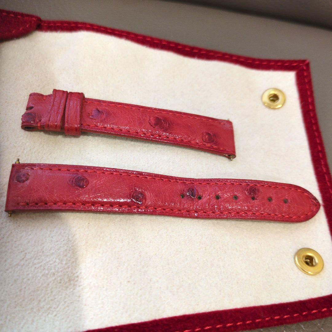 カルティエ マストタンク ヴェルメイユ SM 革ベルト3本