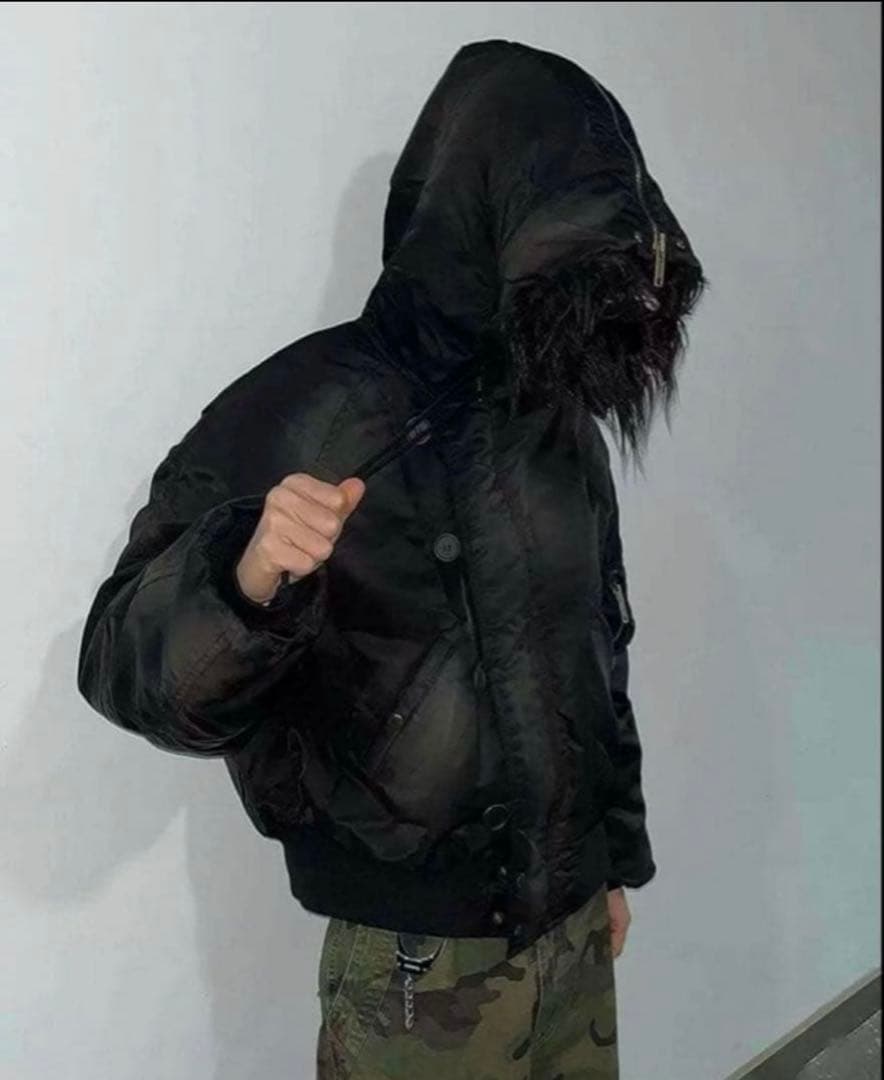 n2b ボンバージャケット opium PROJECT G/R似