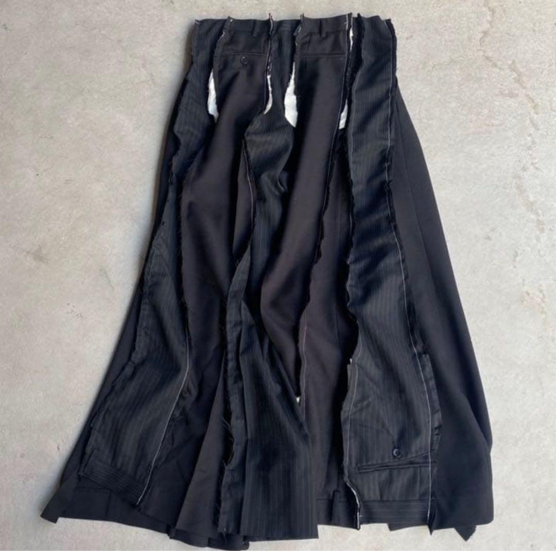 スラックス リメイク 再構築 フレア 古着 vintage