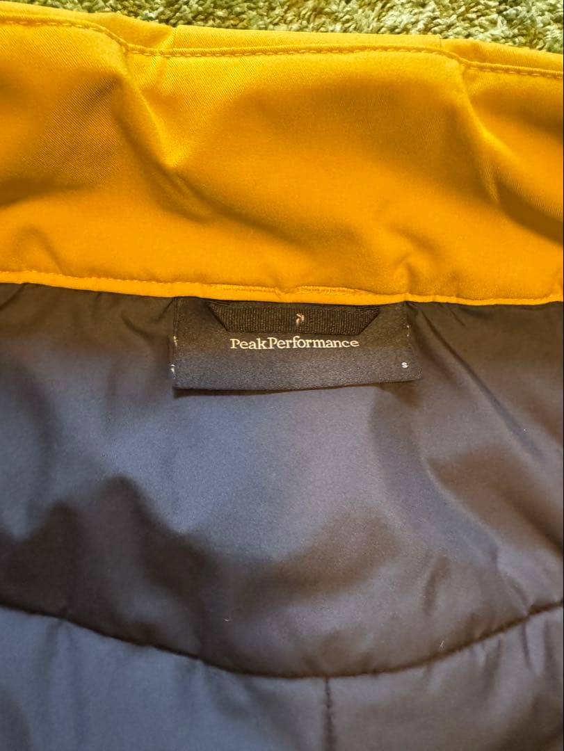 Peak Performance スノーパンツ Sサイズ イエロー