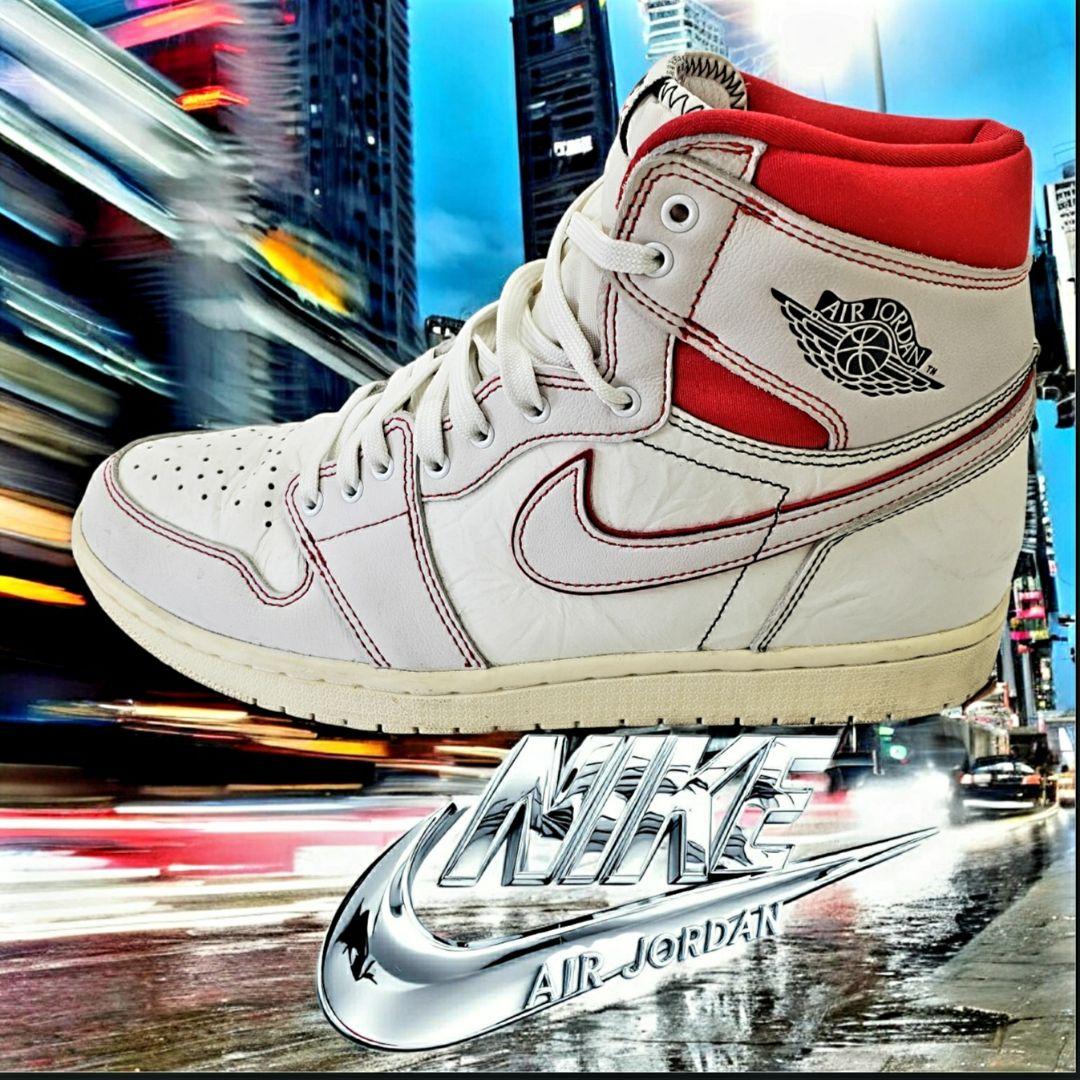 ナイキエアジョーダン レトロOGファントム/University Red 29