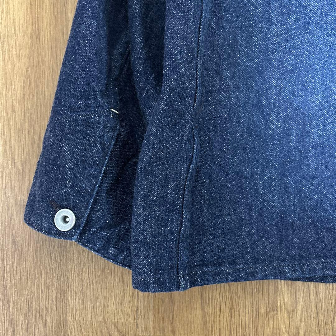 【COMOLI】21AW デニムワークジャケット サイズ2 未使用に近い 美品！