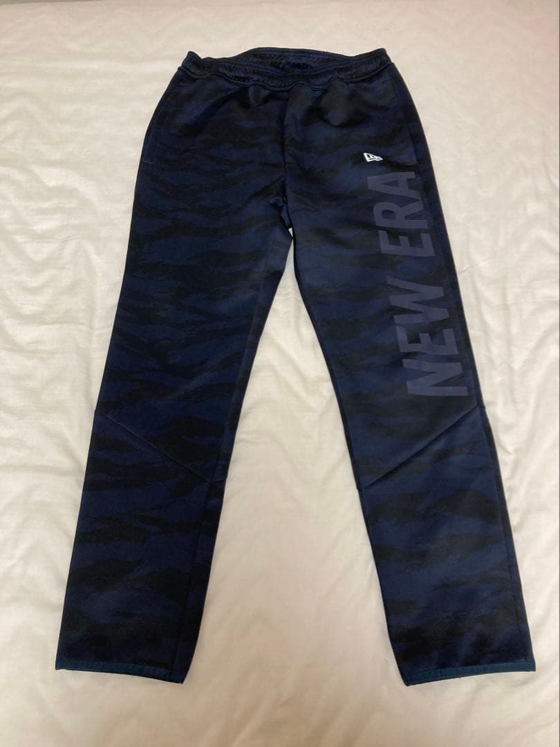 ニューエラ セットアップ ジャージ カモ ネイビー