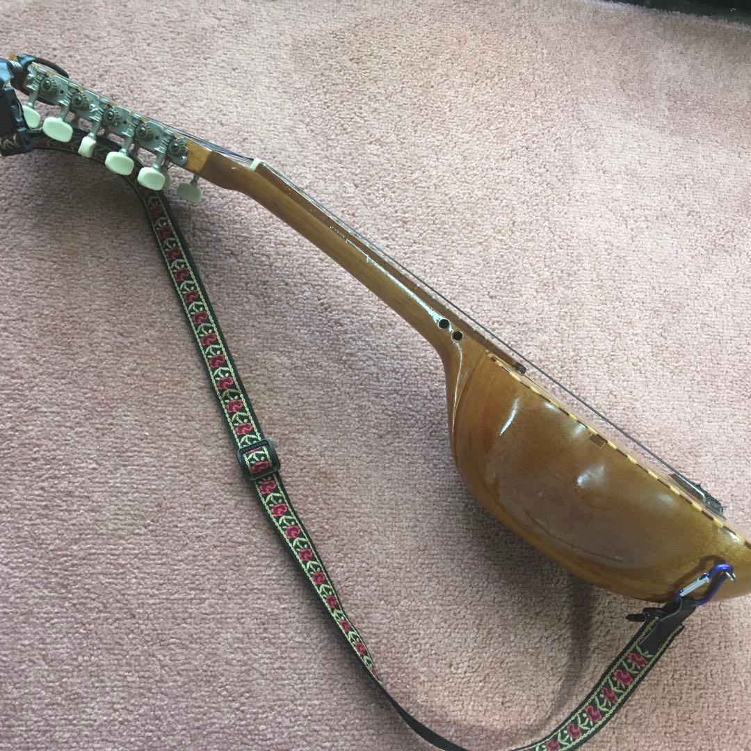 10弦　民族楽器　チャランゴ ケース付属 民族楽器木製 ケース付き