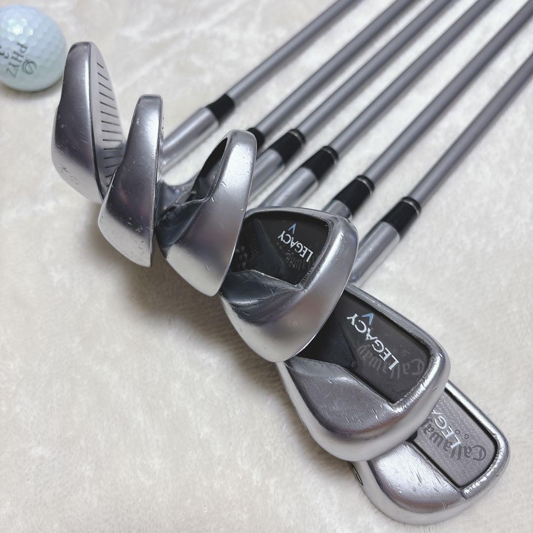 IST143 Callaway LEGACY レディースアイアン セット 歯抜け