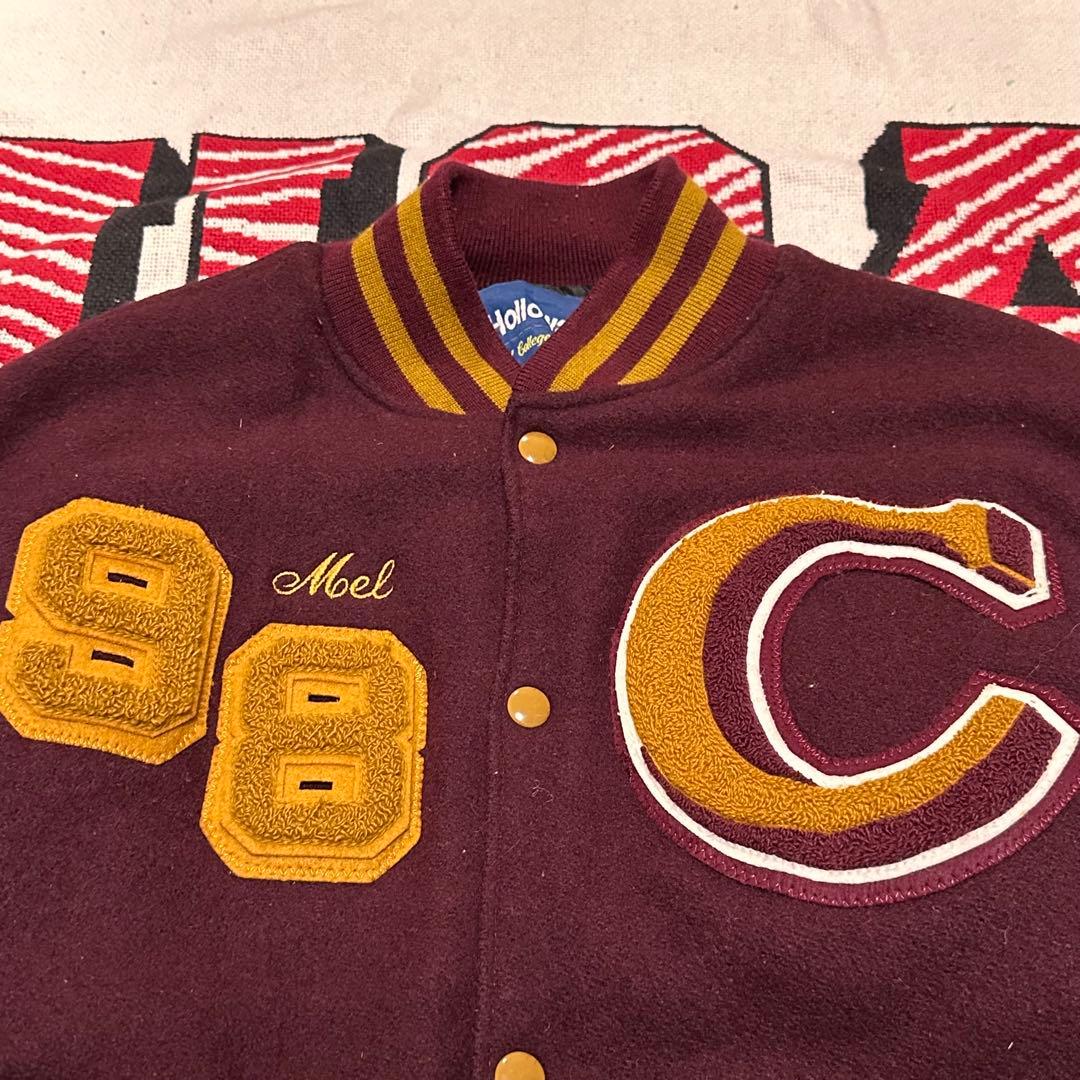 【レア】90s Holloway スタジャン バーシティージャケット 60s