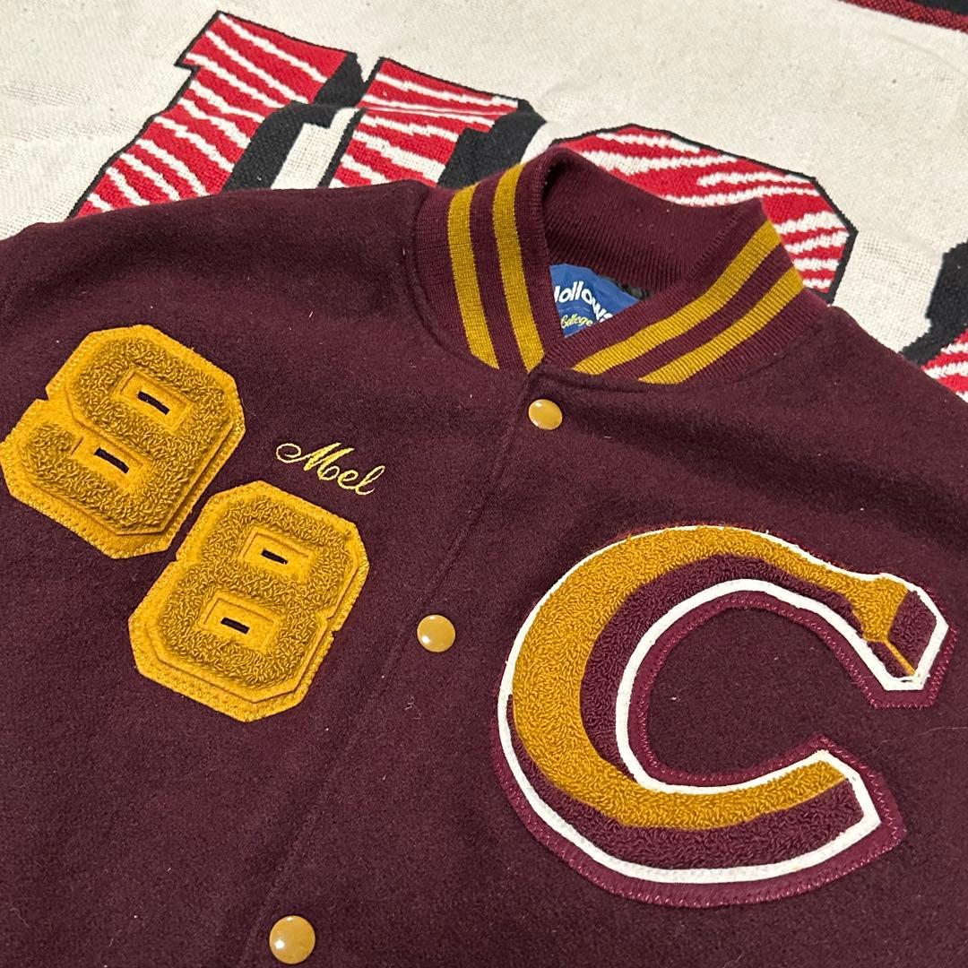 【レア】90s Holloway スタジャン バーシティージャケット 60s