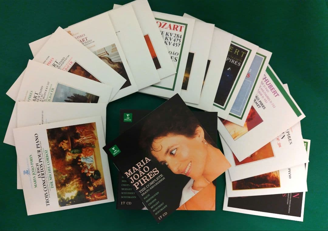 【 合計54枚】マリア・ジョアン・ピリス ERATO&DG ボックス