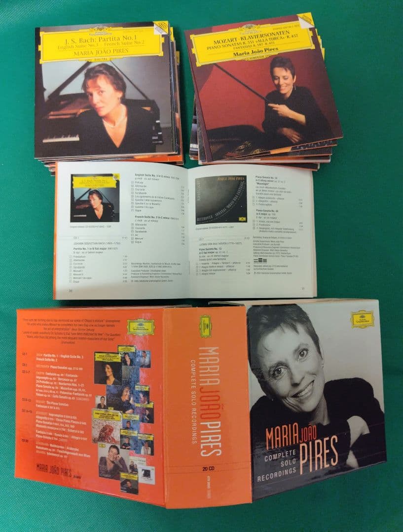 【 合計54枚】マリア・ジョアン・ピリス ERATO&DG ボックス