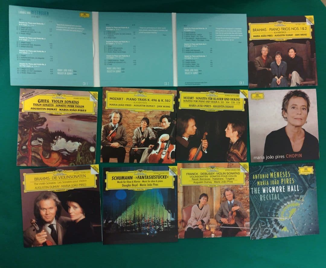 【 合計54枚】マリア・ジョアン・ピリス ERATO&DG ボックス