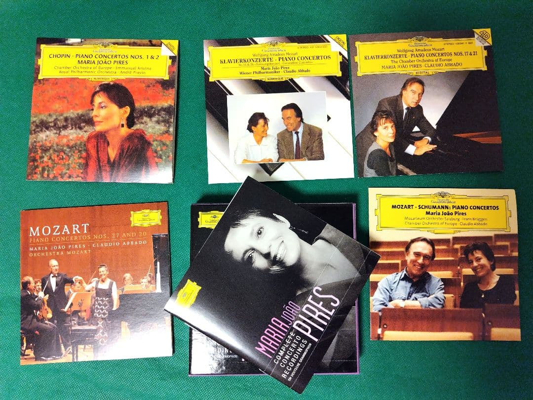 【 合計54枚】マリア・ジョアン・ピリス ERATO&DG ボックス