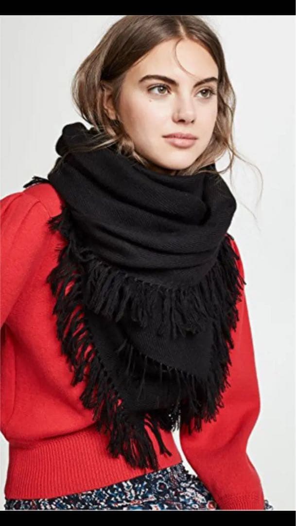Isabelle marant カシミヤ　フリンジ ストール
