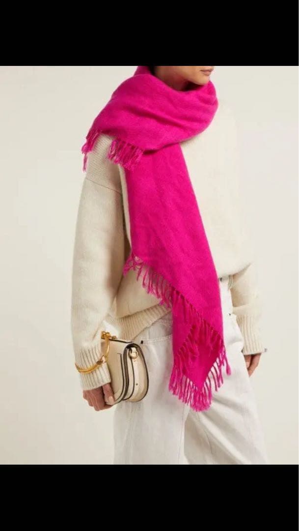 Isabelle marant カシミヤ　フリンジ ストール