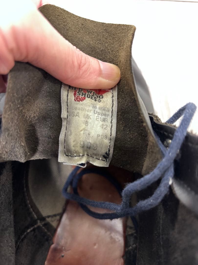 レッドウイング2909ラインマン カスタム 9D