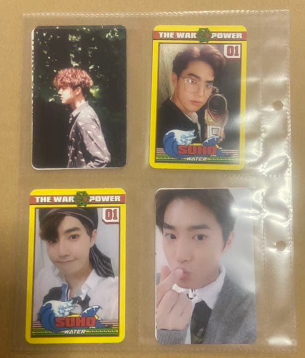 EXO スホ トレカ