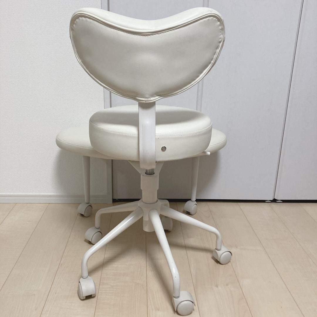 Pipersong オフィスチェア フットレスト付き 瞑想椅子 あぐら座椅子 白