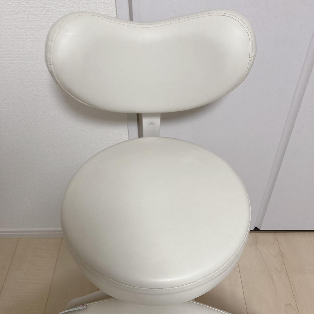 Pipersong オフィスチェア フットレスト付き 瞑想椅子 あぐら座椅子 白