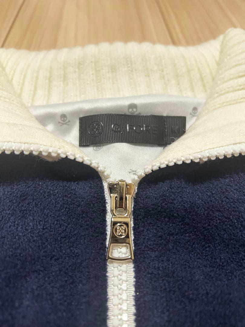 【美品】G/FORE ジーフォア ゴルフウェア ハーフジップ フリース M