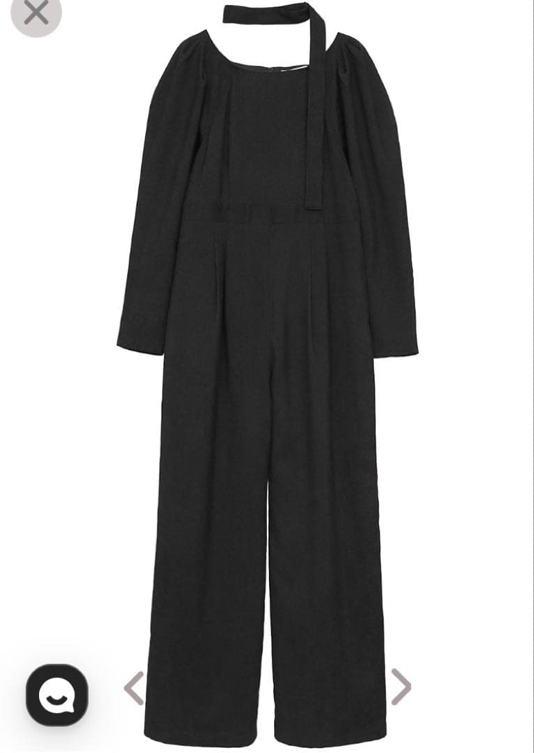 CLANE ブラックオールインワン サイズ0