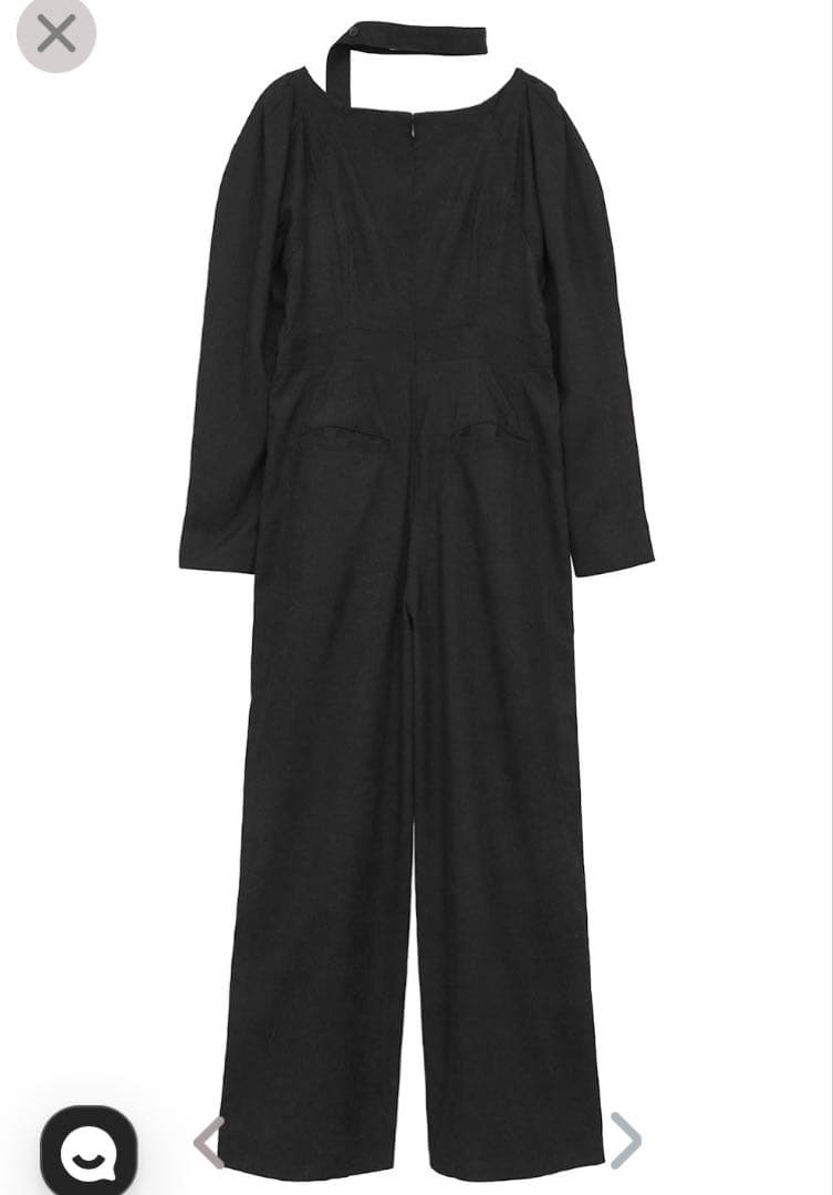 CLANE ブラックオールインワン サイズ0