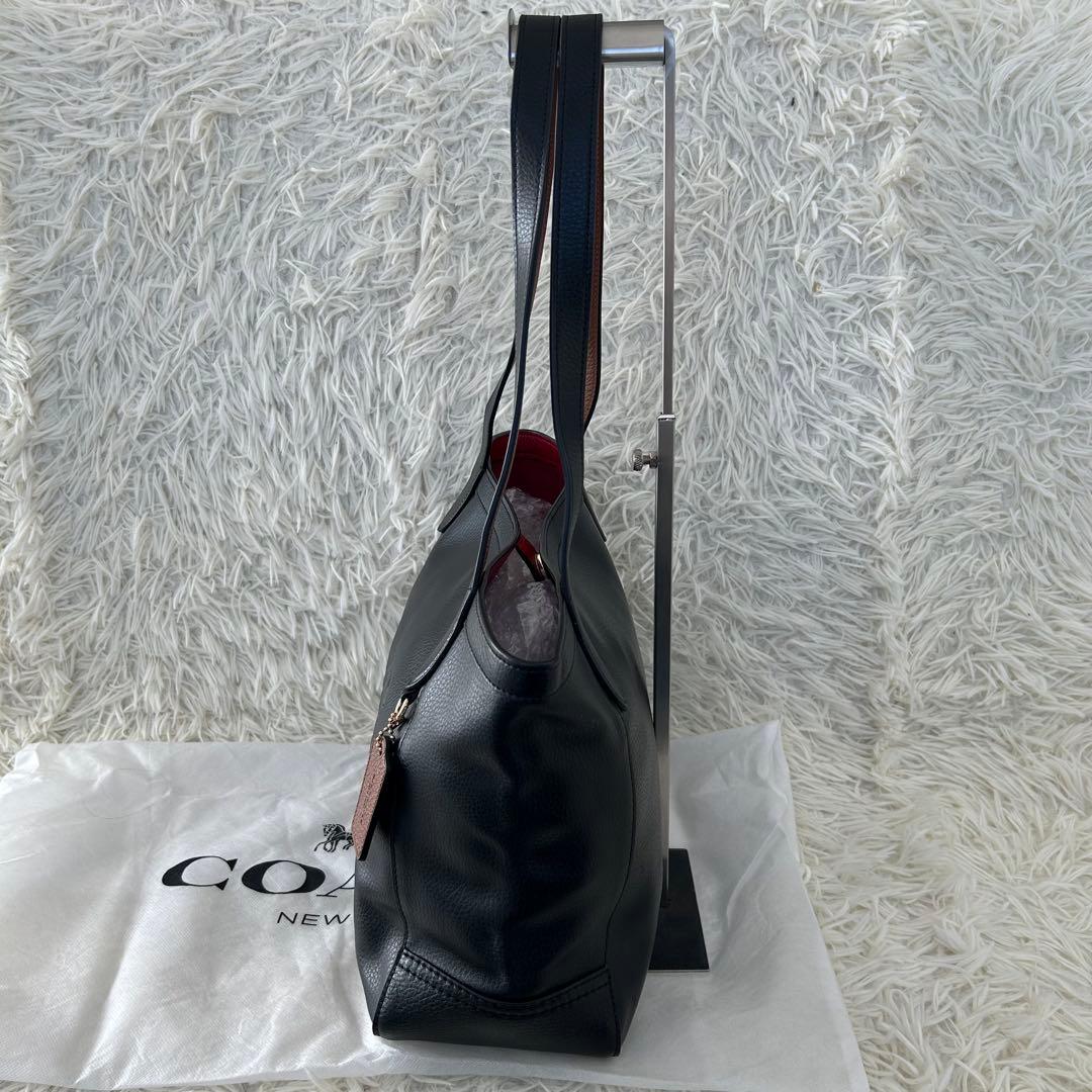 ✨美品✨ コーチ トートバッグ ホースアンドキャリッジ レザー A4収納可