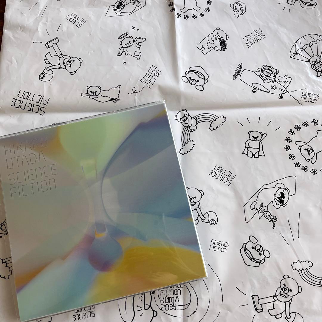 宇多田ヒカル　完全生産限定盤CD、LIVEオリジナル袋