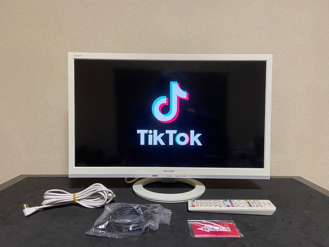 【今だけ優待価格】SHARP AQUOS｜24V型HD・Wチューナー