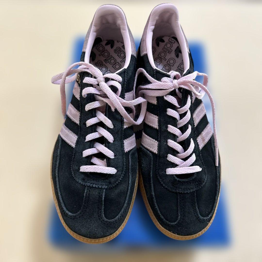 adidas SPEZIAL黒/ピンク シューズ　23.5cm