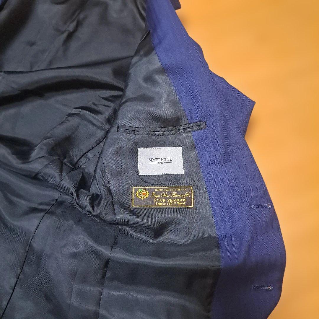 SIMPLICITE plus スーツ 最高級生地 ロロ・ピアーナ