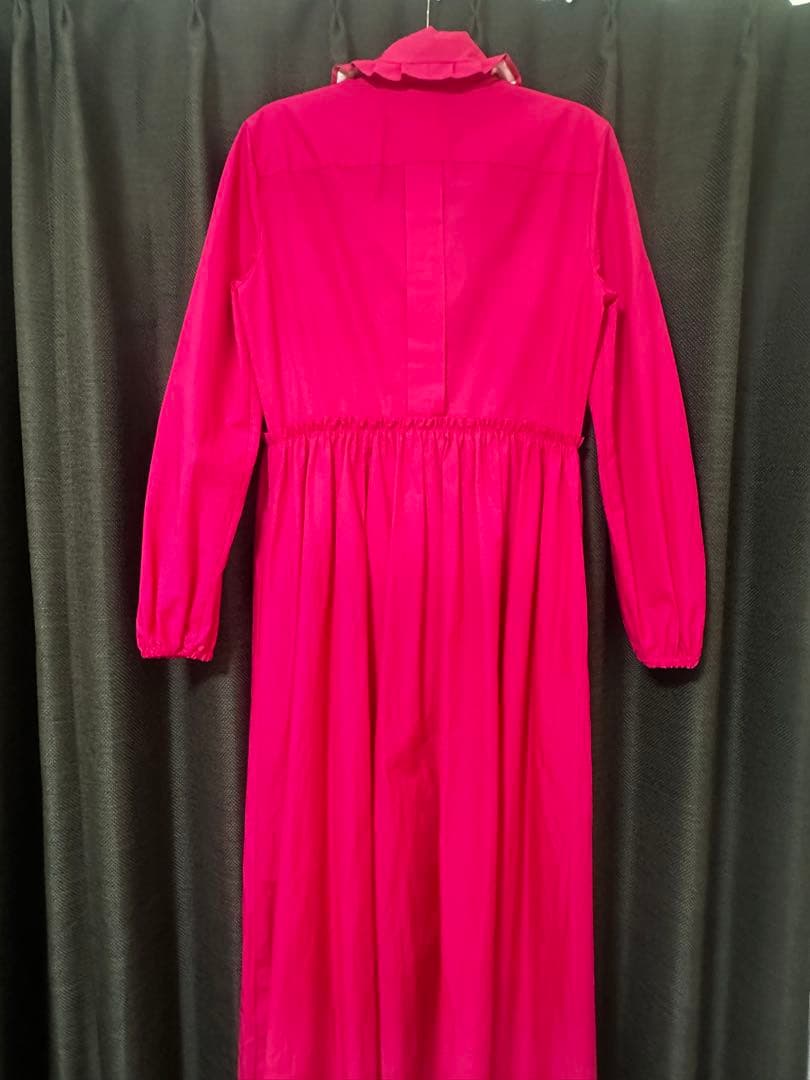 MaxMara マックスマーラ レディース マキシ丈ワンピース フューシャピンク