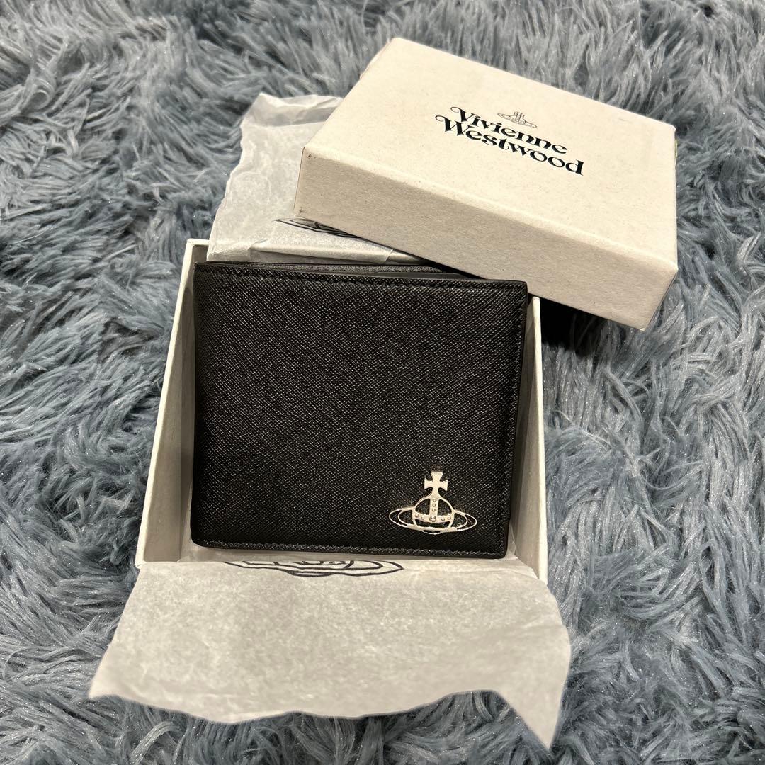 Vivienne Westwood 二つ折り財布 ブラック