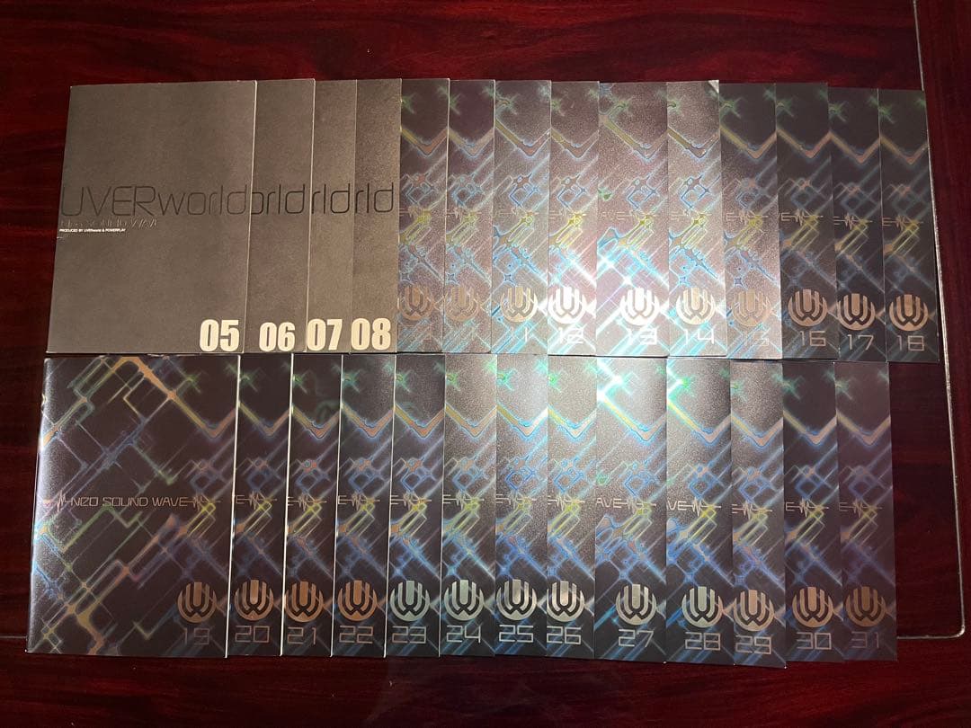 UVERworld CD DVD 会報誌 ピアス まとめ売り