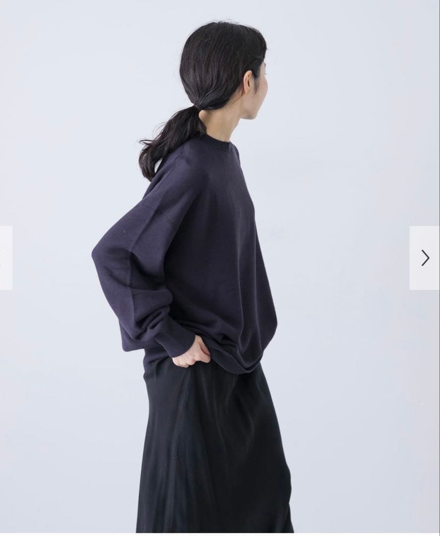 新品タグ付き　かぐれ　コットンリヨセルスウェットプルオーバー　アーバンリサーチ