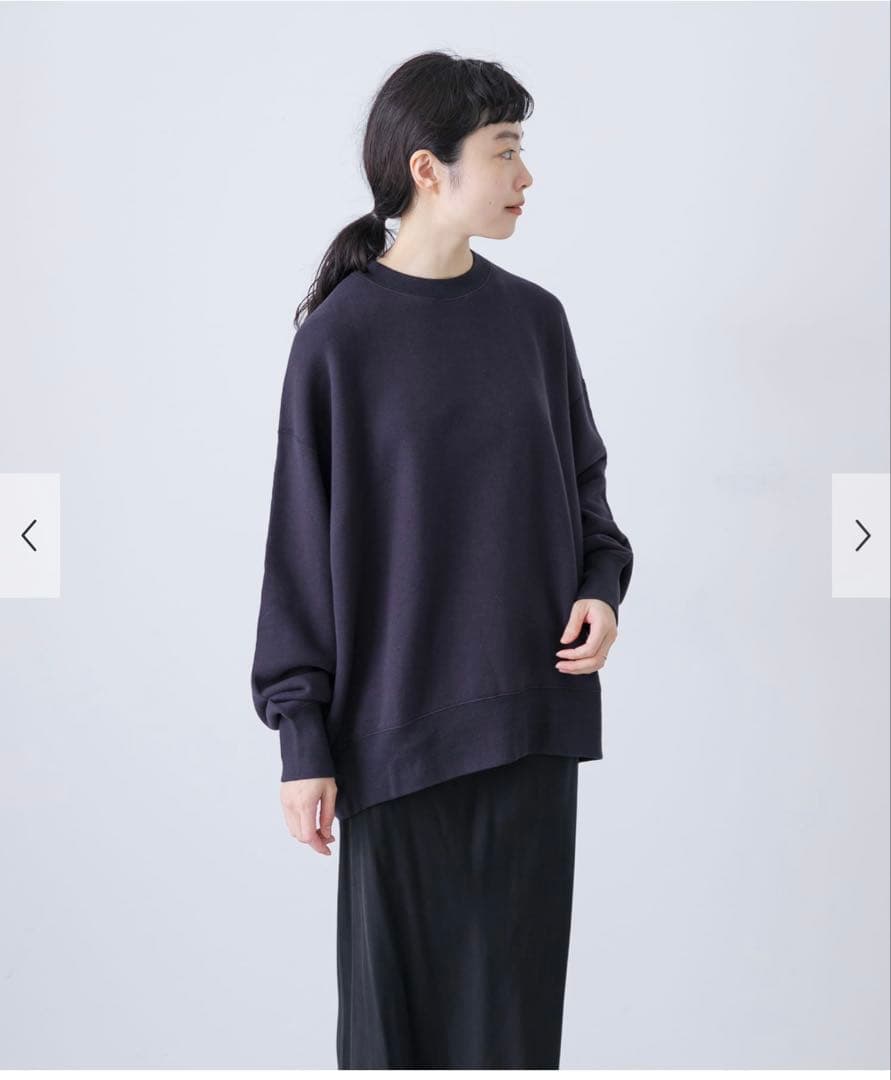 新品タグ付き　かぐれ　コットンリヨセルスウェットプルオーバー　アーバンリサーチ