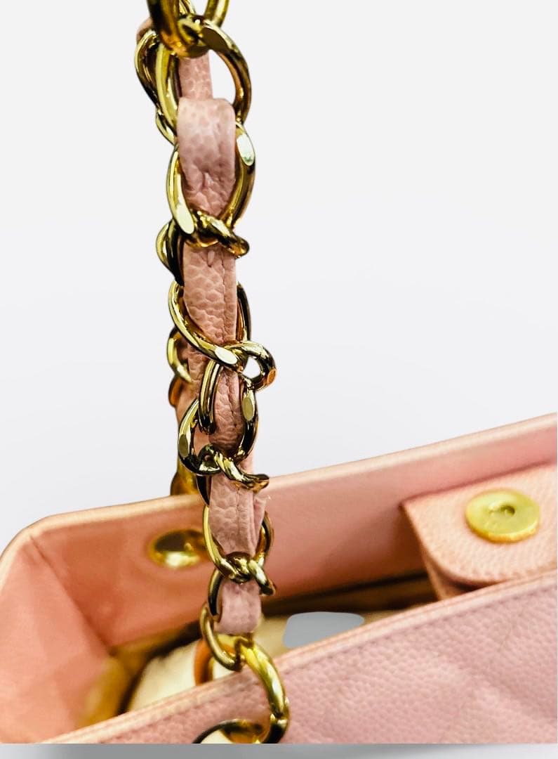 CHANEL チェーンショルダートートバッグ