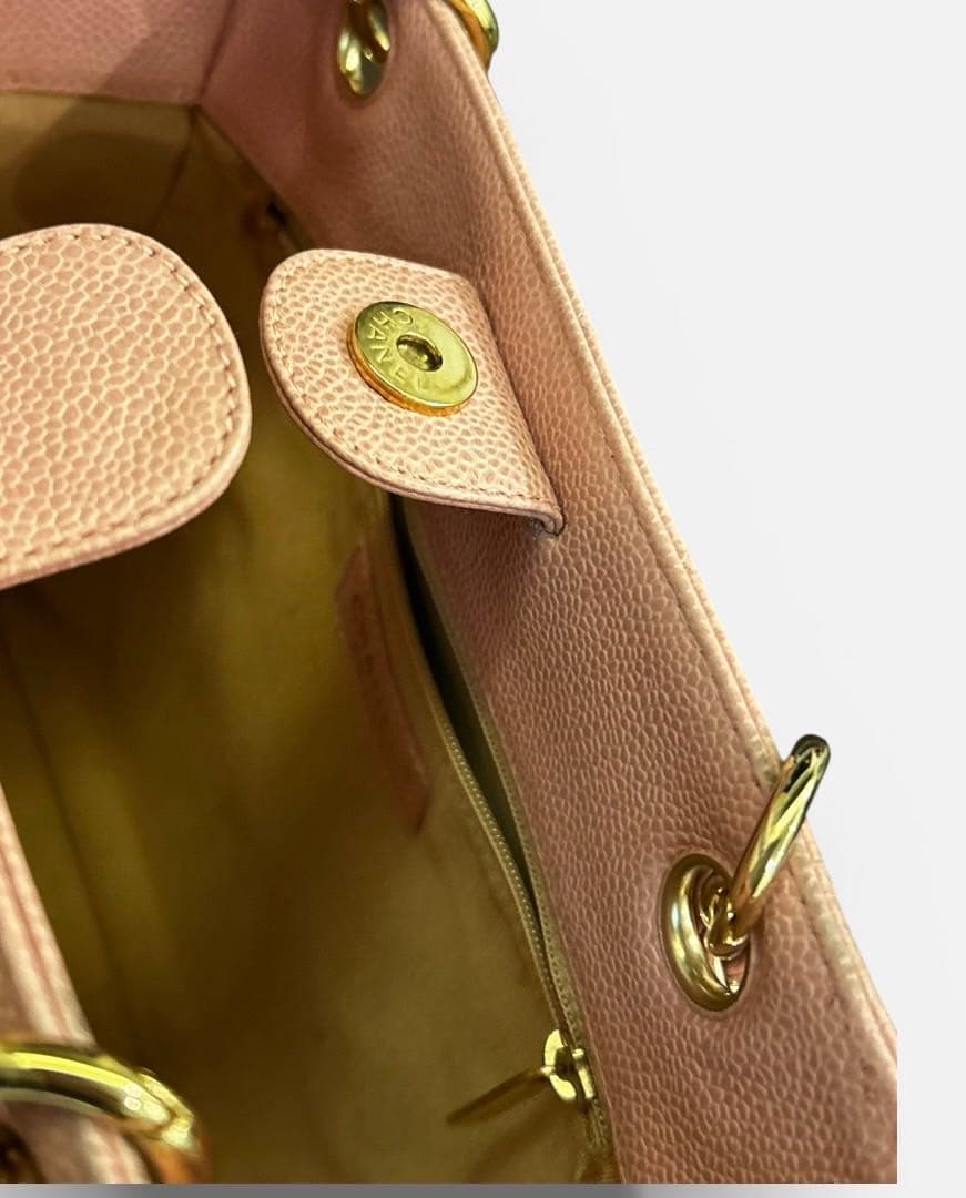 CHANEL チェーンショルダートートバッグ